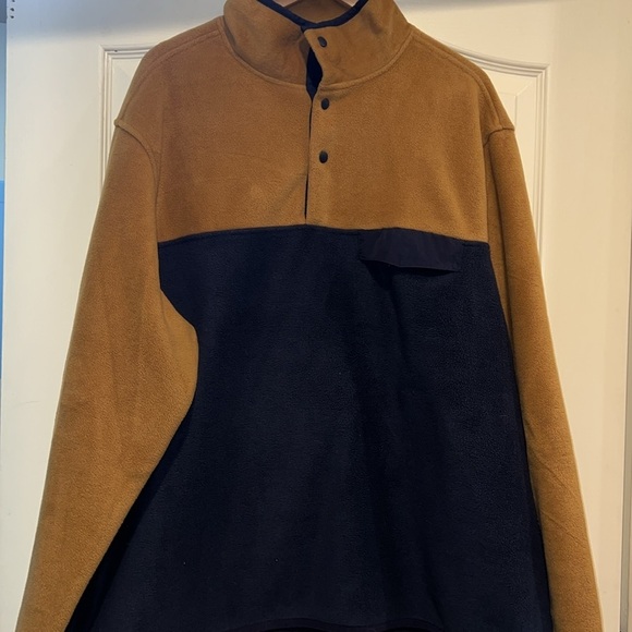 Southern Grit Men’s Fleece Quarter-Button Pullover Sweater - Picture 2 of 6